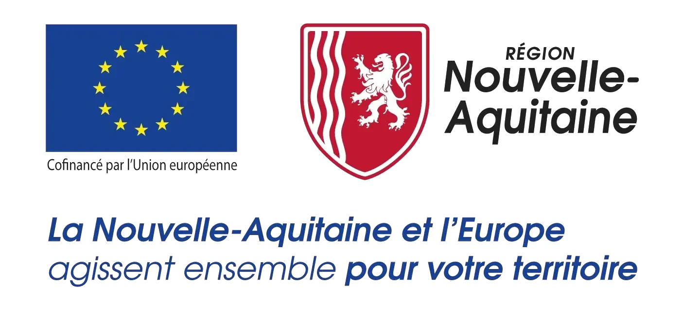 Cofinancé par l'Union européenne et la Région Nouvelle-Aquitaine