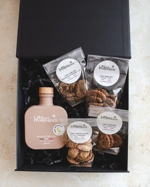 Coffret prestige Huile et Assortiment Biscuits