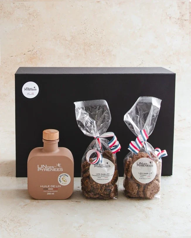 Coffret prestige Huile, Biscuits salés
