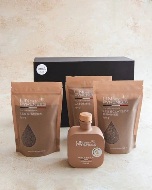 Coffret prestige Huile, Farine, Éclats, Graines