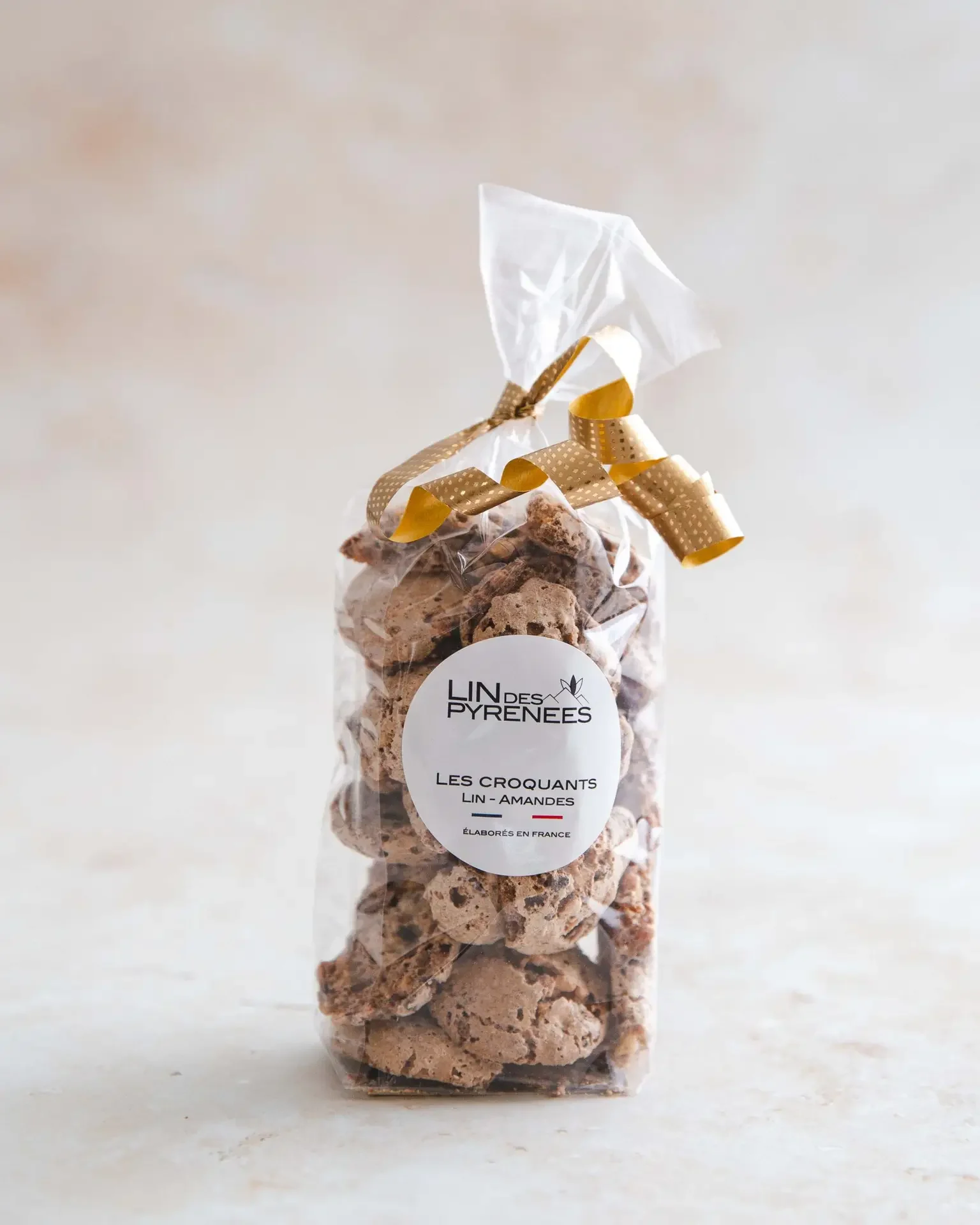 Les Croquants Lin-Amandes (sachet 90g)