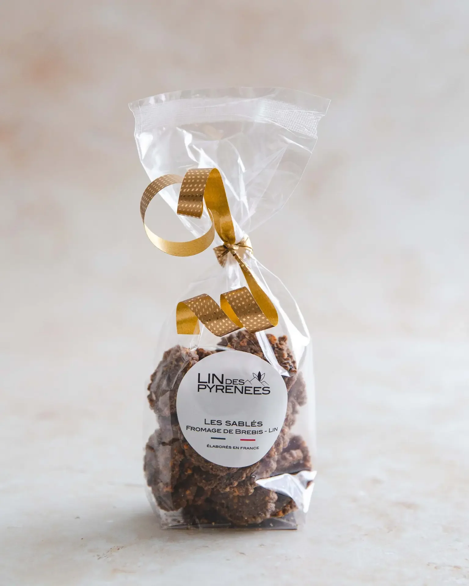 Les Sablés Fromage de Brebis-Lin (sachet 90g)