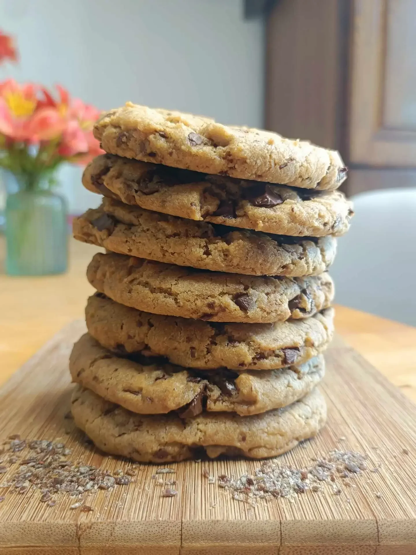 Cookies aux graines de lin - Lin des Pyrénées