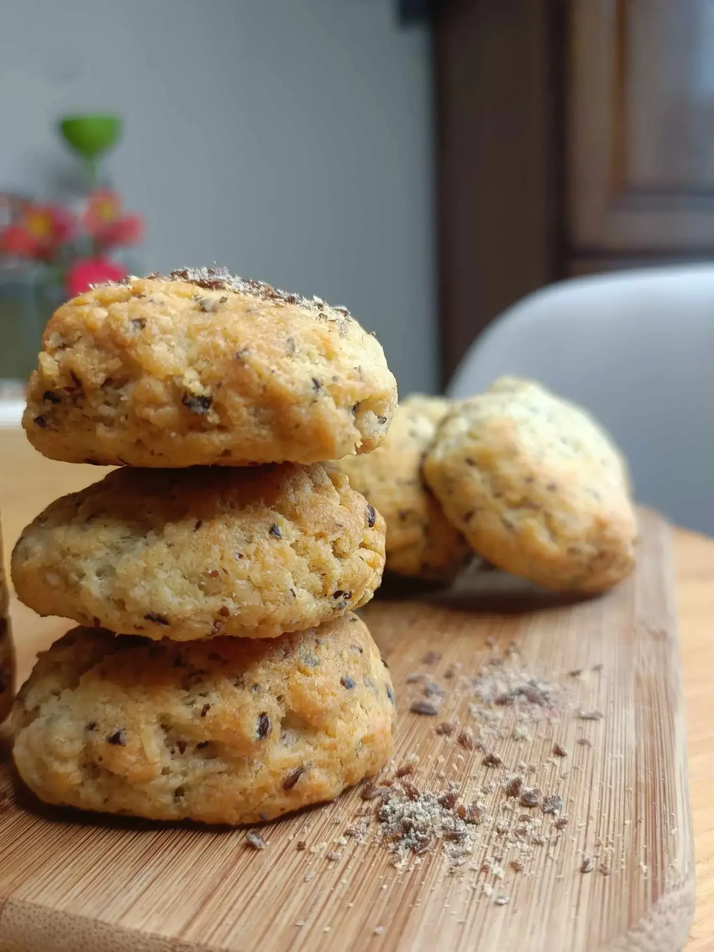 Cookies parmesan lin - Lin des Pyrénées