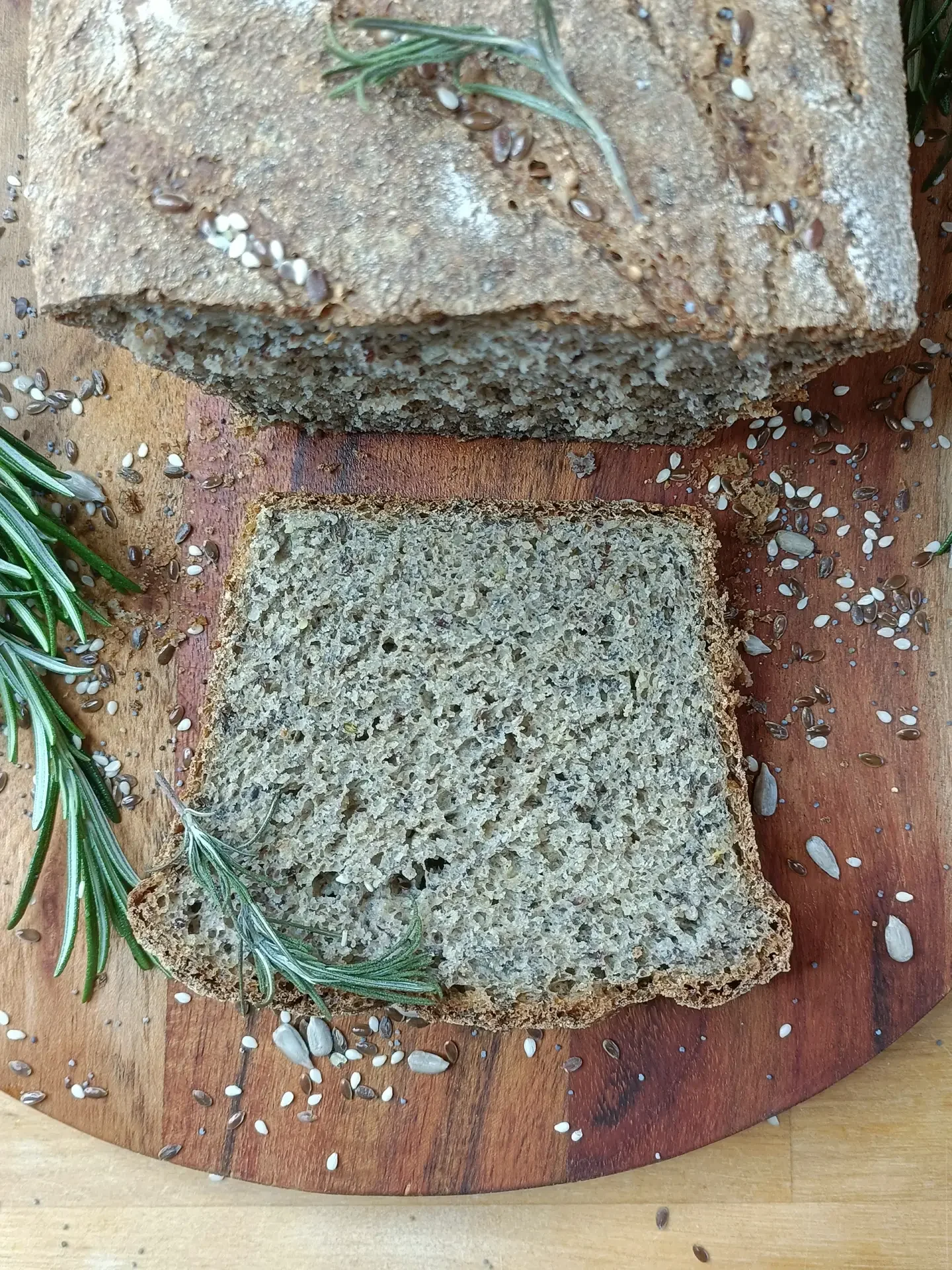 Pain au quinoa et lin - Lin des Pyrénées